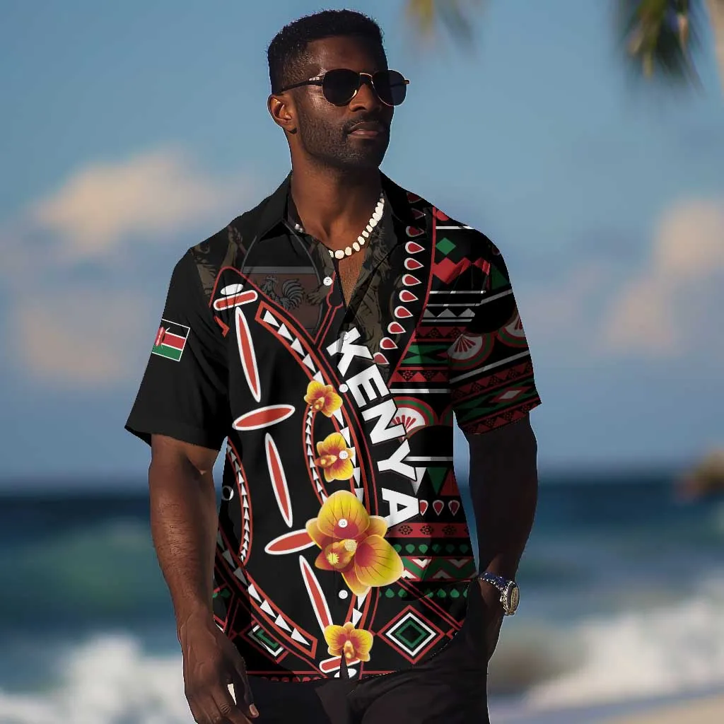 Personalized Kenya Hawaiian Shirt Jamhuri Day, Kenya Shield LT01