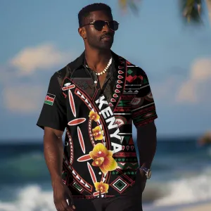 Personalized Kenya Hawaiian Shirt Jamhuri Day, Kenya Shield LT01