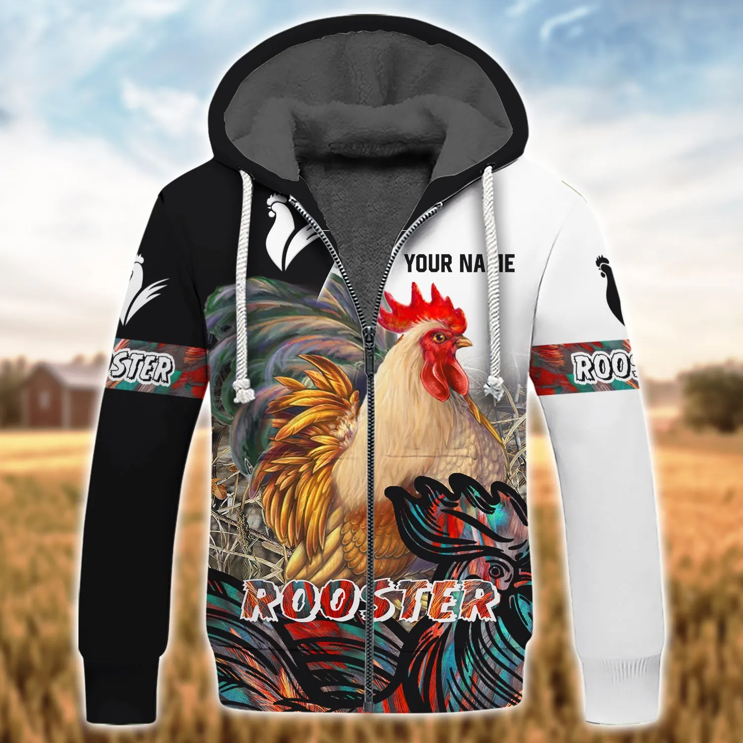 Personalized Rooster 3D All Over Printed Shirts - NTQ