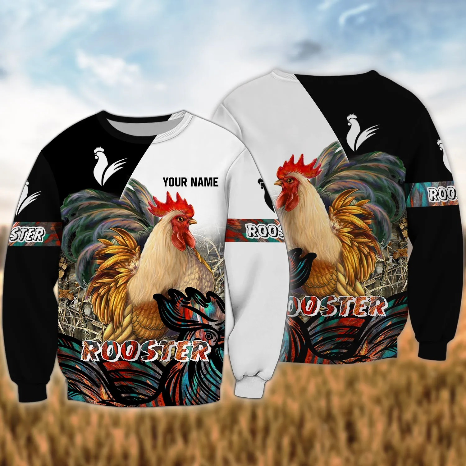Personalized Rooster 3D All Over Printed Shirts - NTQ