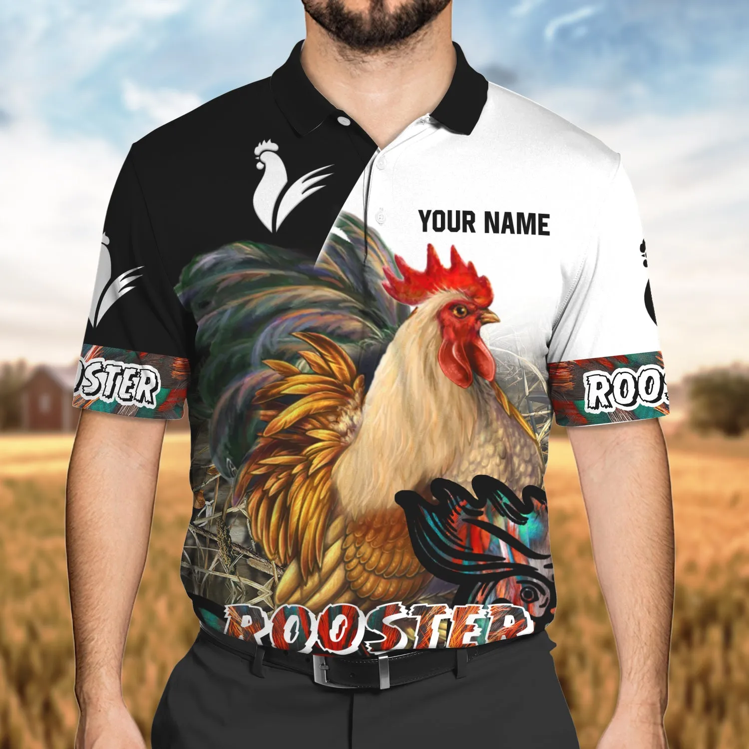 Personalized Rooster 3D All Over Printed Shirts - NTQ