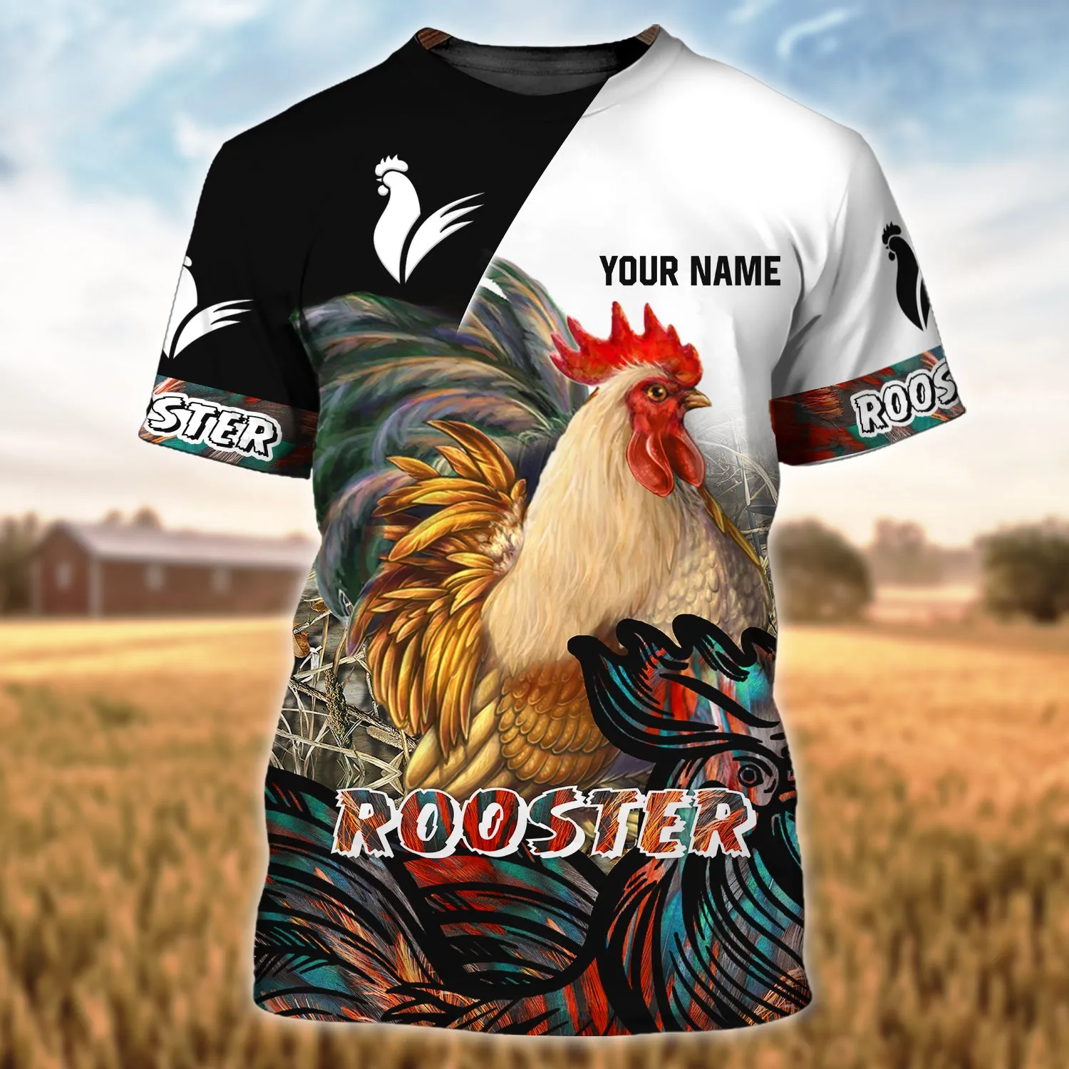 Personalized Rooster 3D All Over Printed Shirts - NTQ
