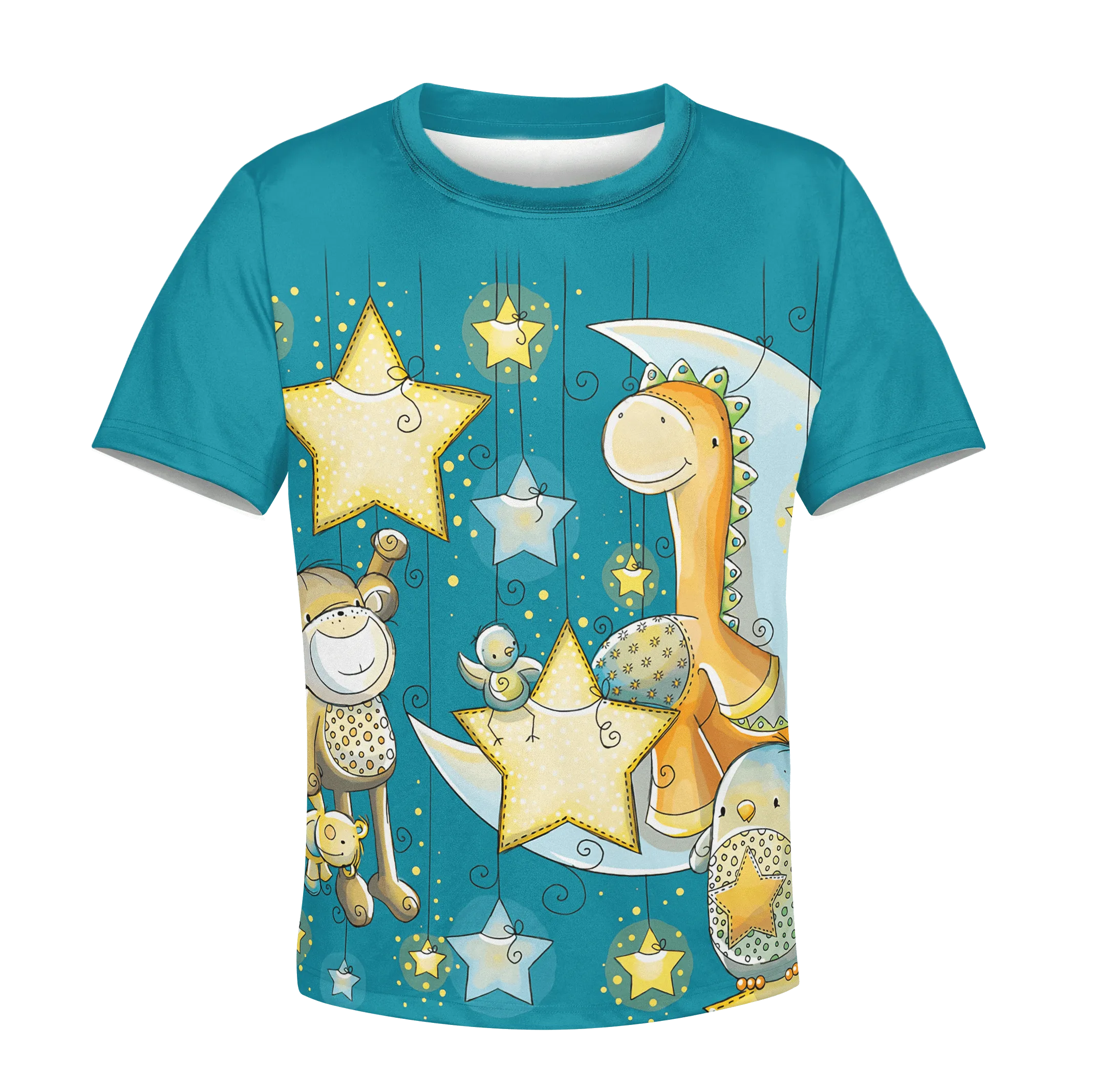 Pets With Bright Stars And Moonlight Custom Cosplay Kid Hoodie