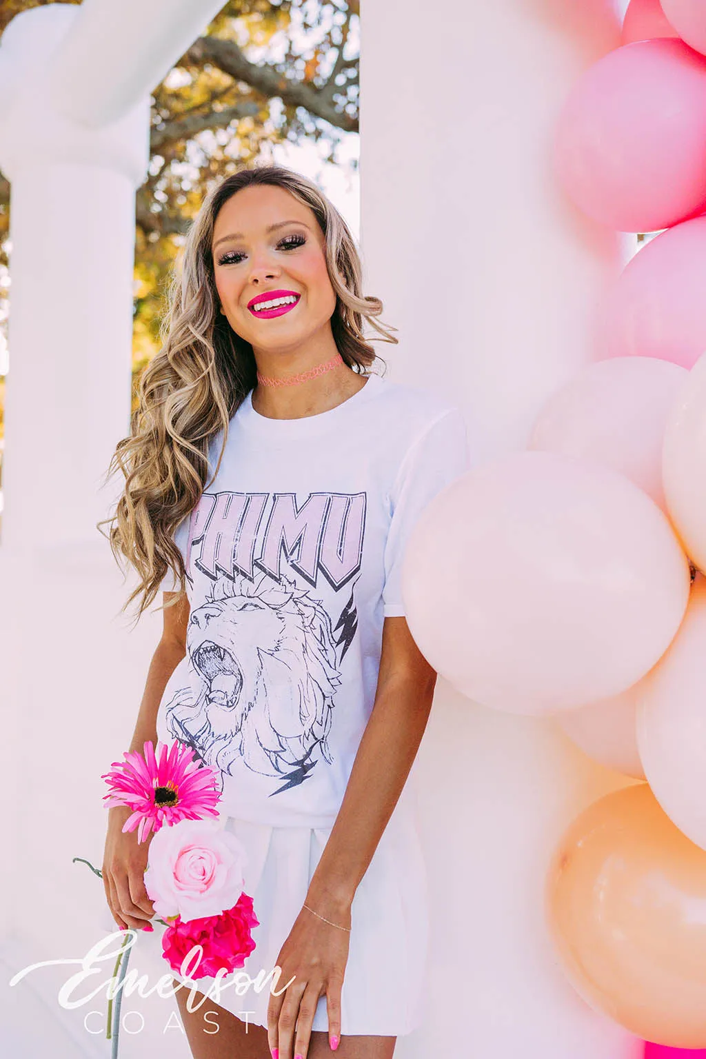 Phi Mu PR Roaring Lion Tee