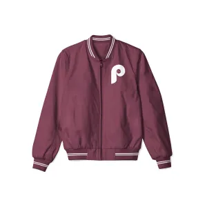 Philadelphia Phillies Bomber Jacket – Lightweight Outerwear with Classic Team Logo
