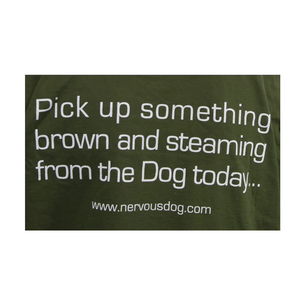 Pick Up Something Brown & Steaming T-Shirt