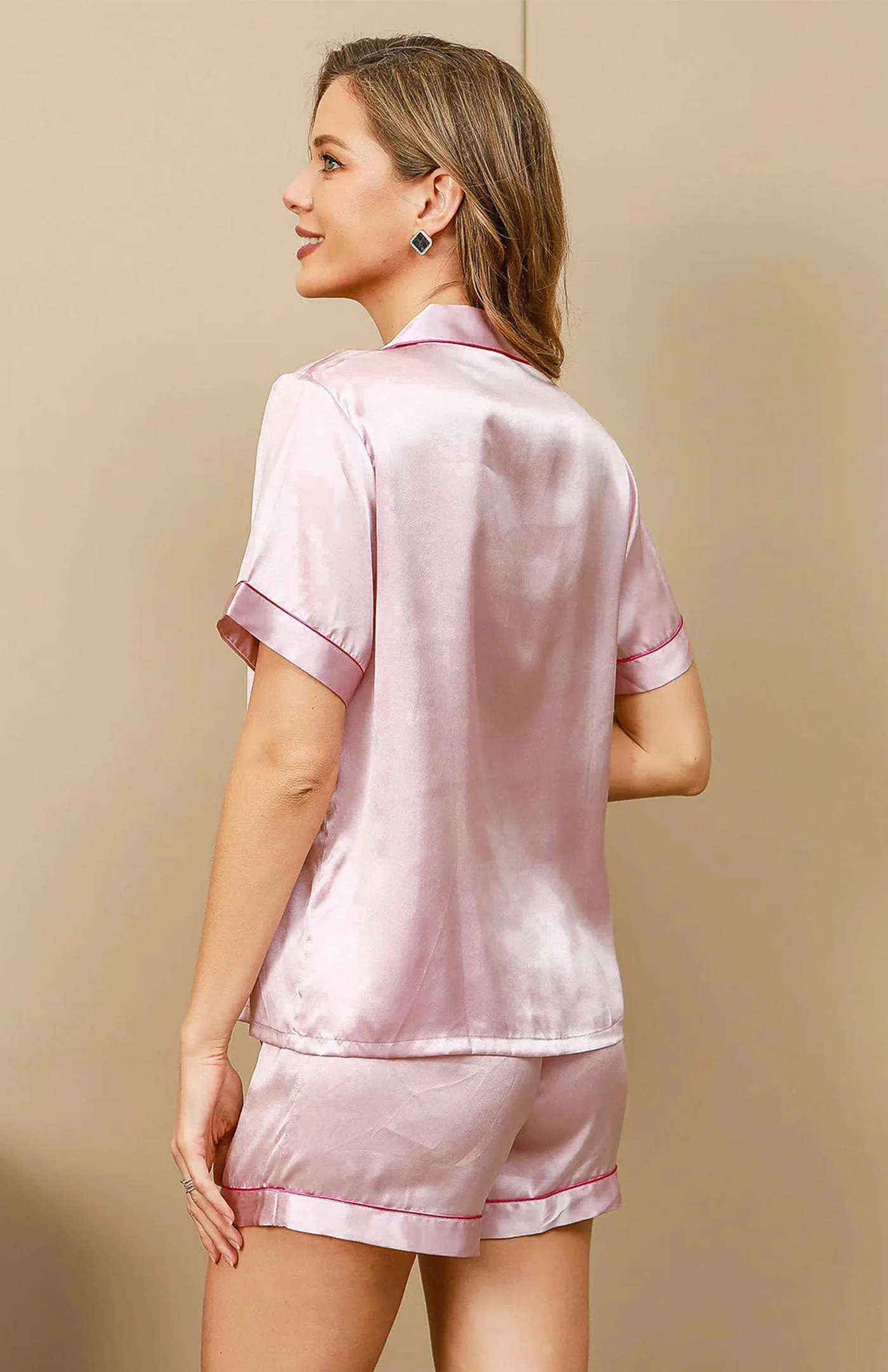 Pink Pride | Midnight Satin Muse Set