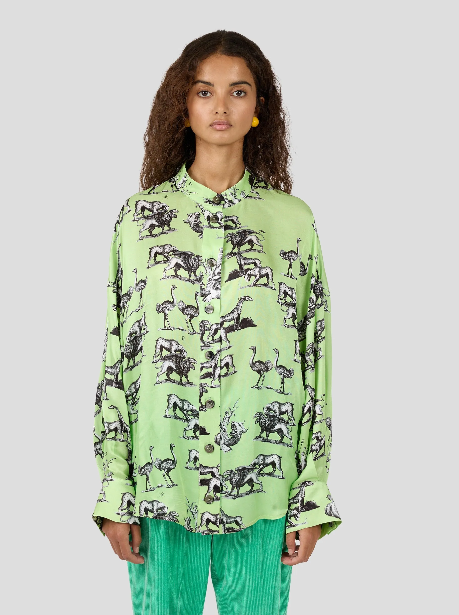 Pixie Shirt in Demon Print