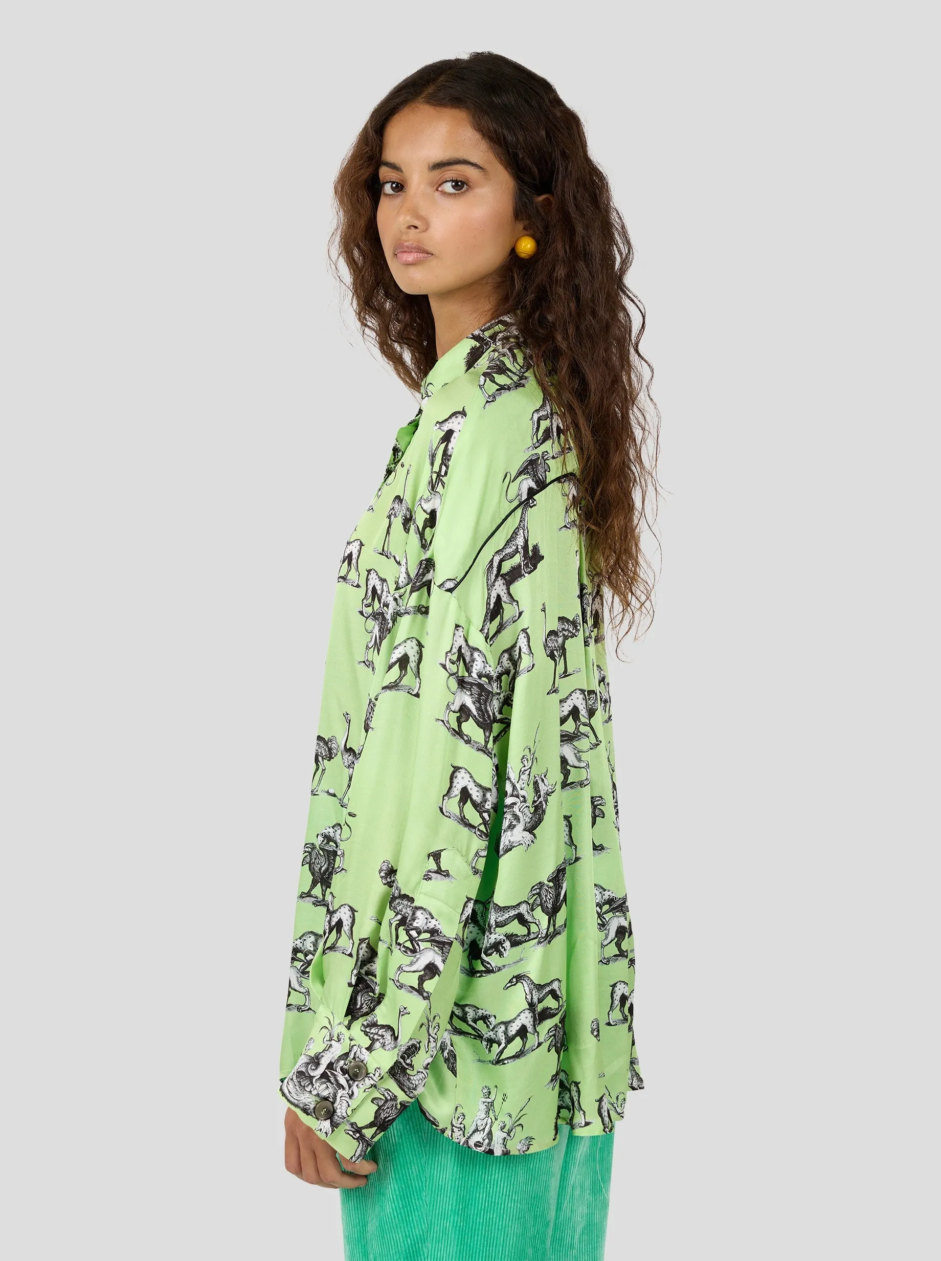 Pixie Shirt in Demon Print