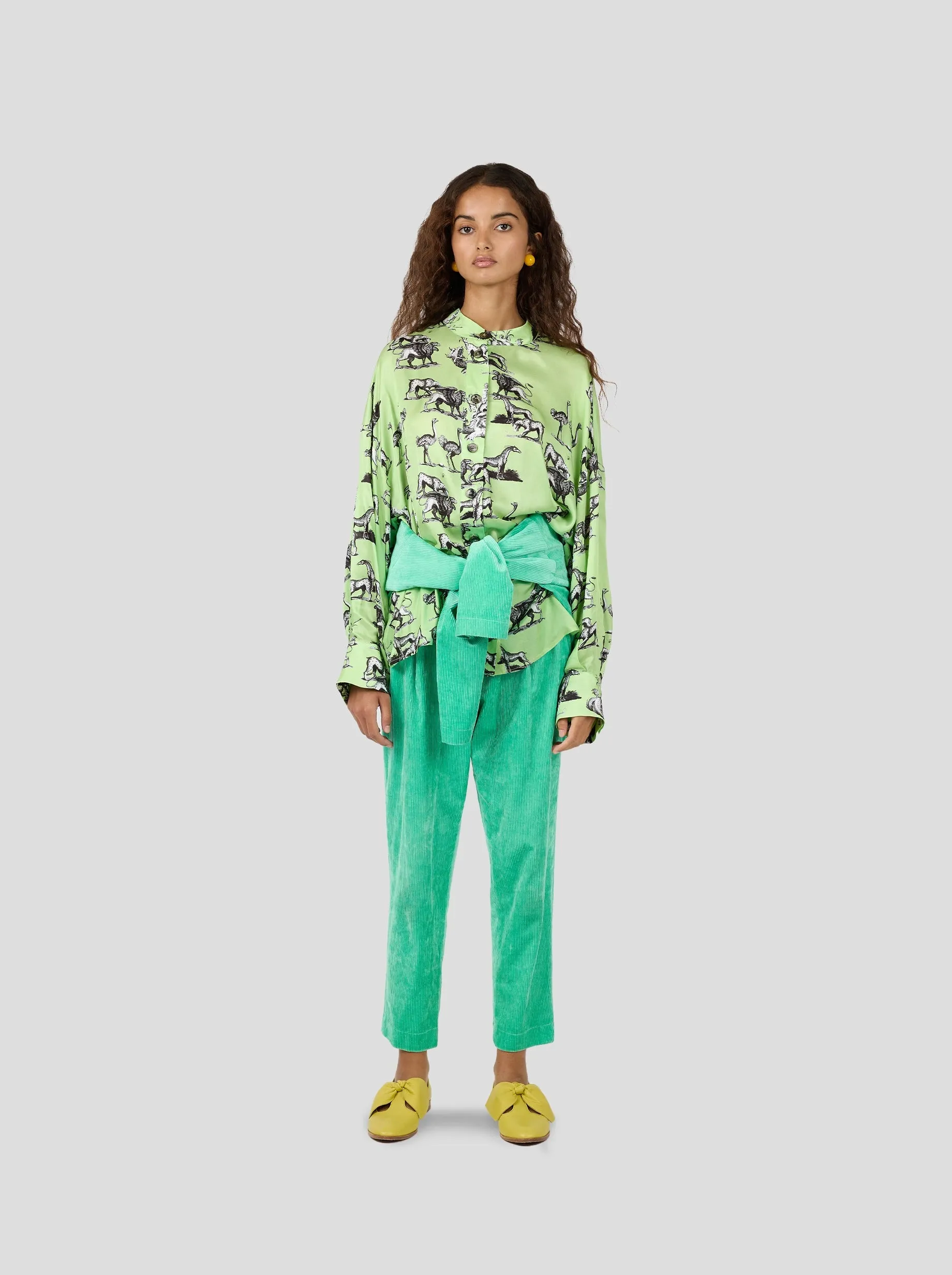 Pixie Shirt in Demon Print