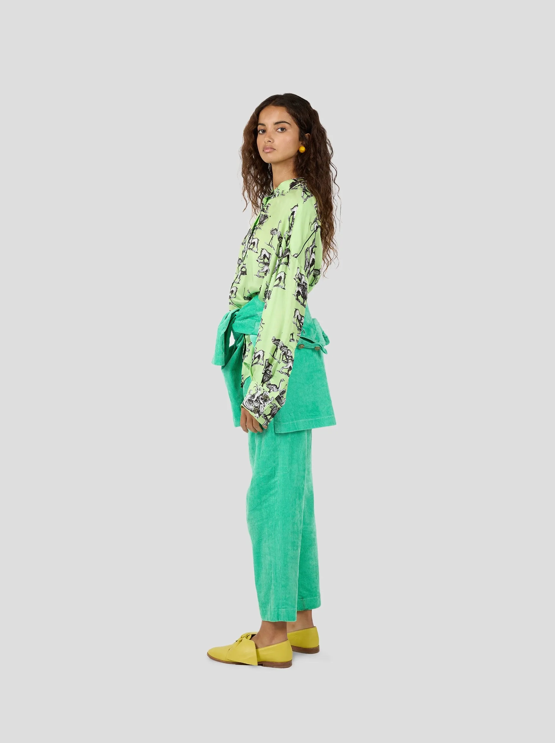 Pixie Shirt in Demon Print