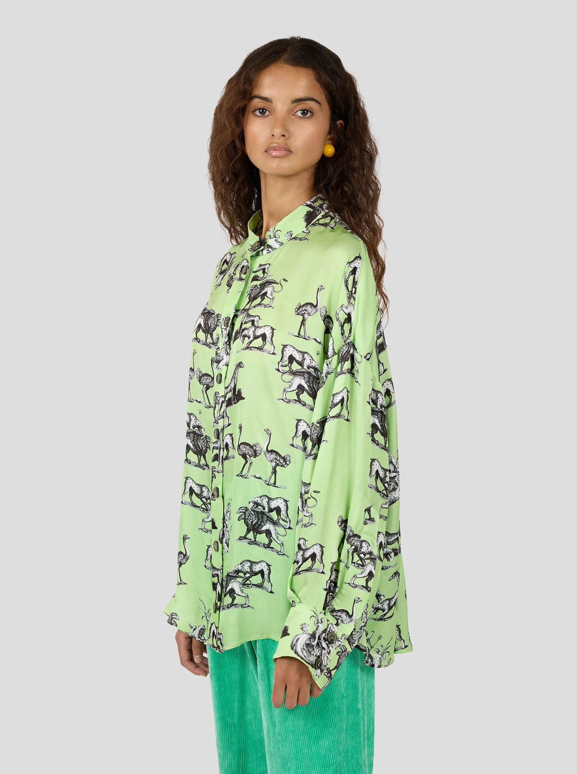 Pixie Shirt in Demon Print