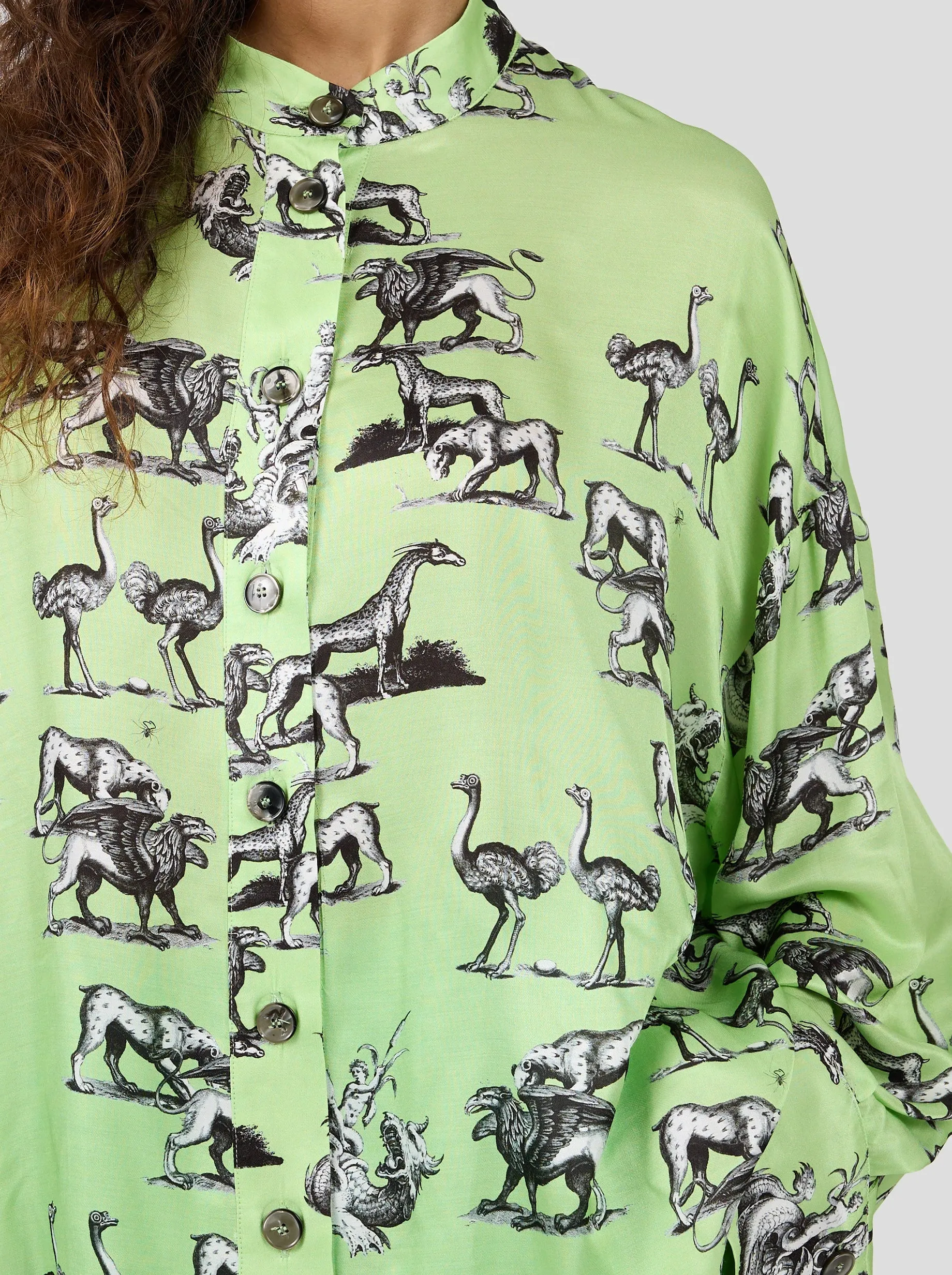 Pixie Shirt in Demon Print