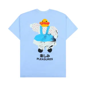 Pleasures Duck T-Shirt 'Powder Blue'