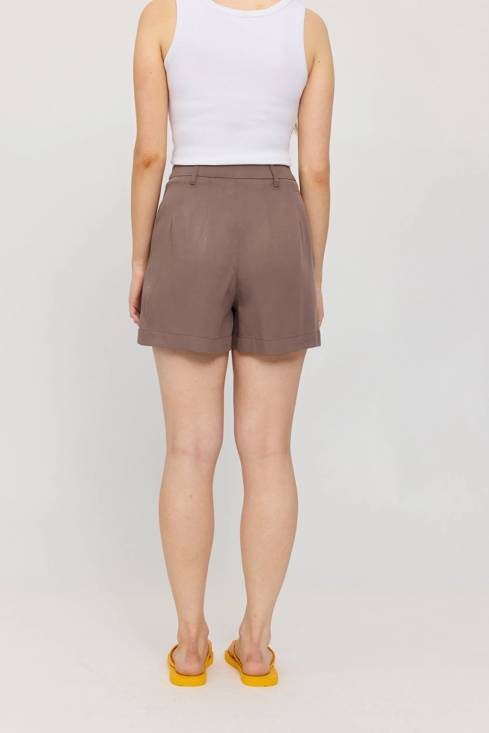 Pleated Shorts