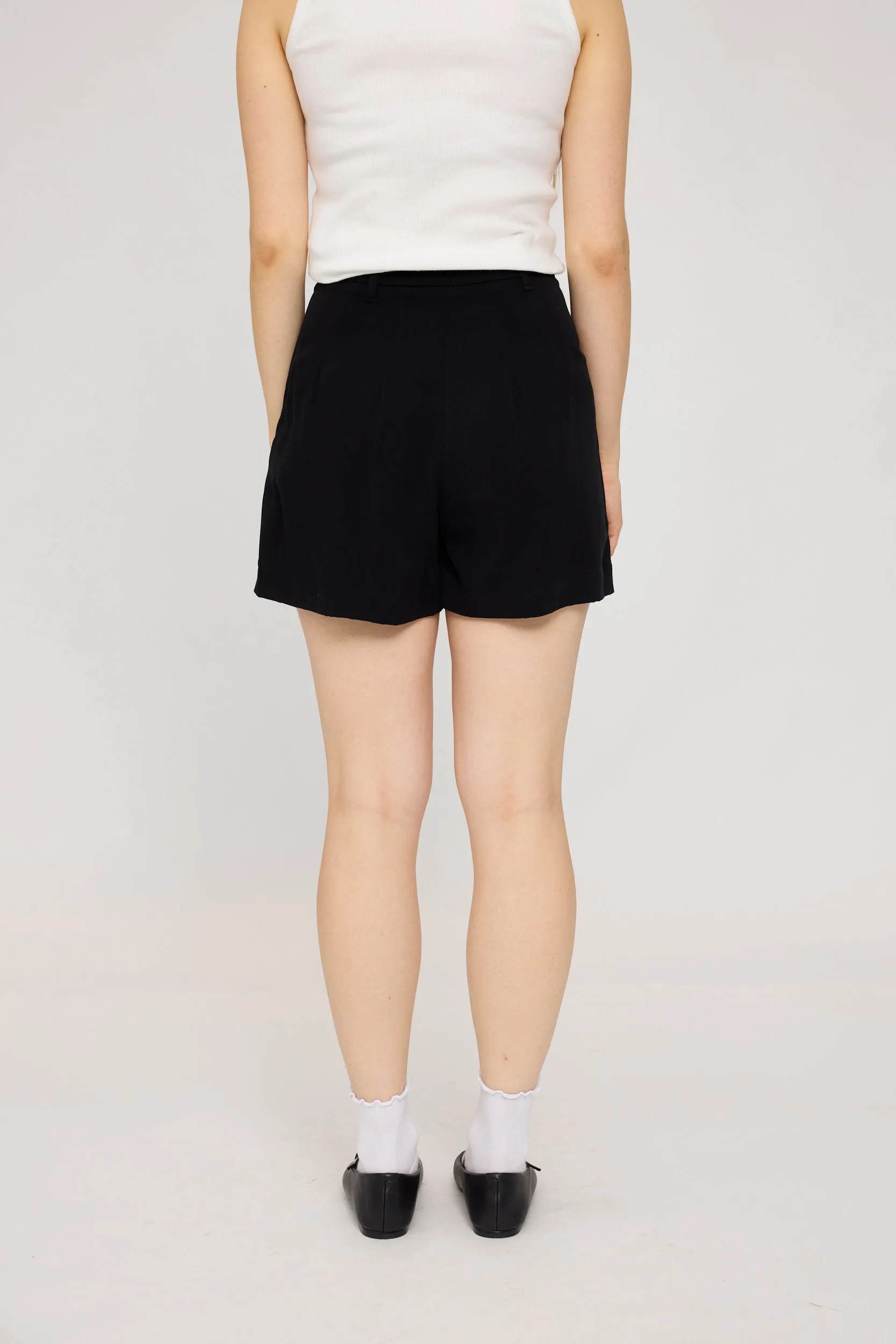 Pleated Shorts