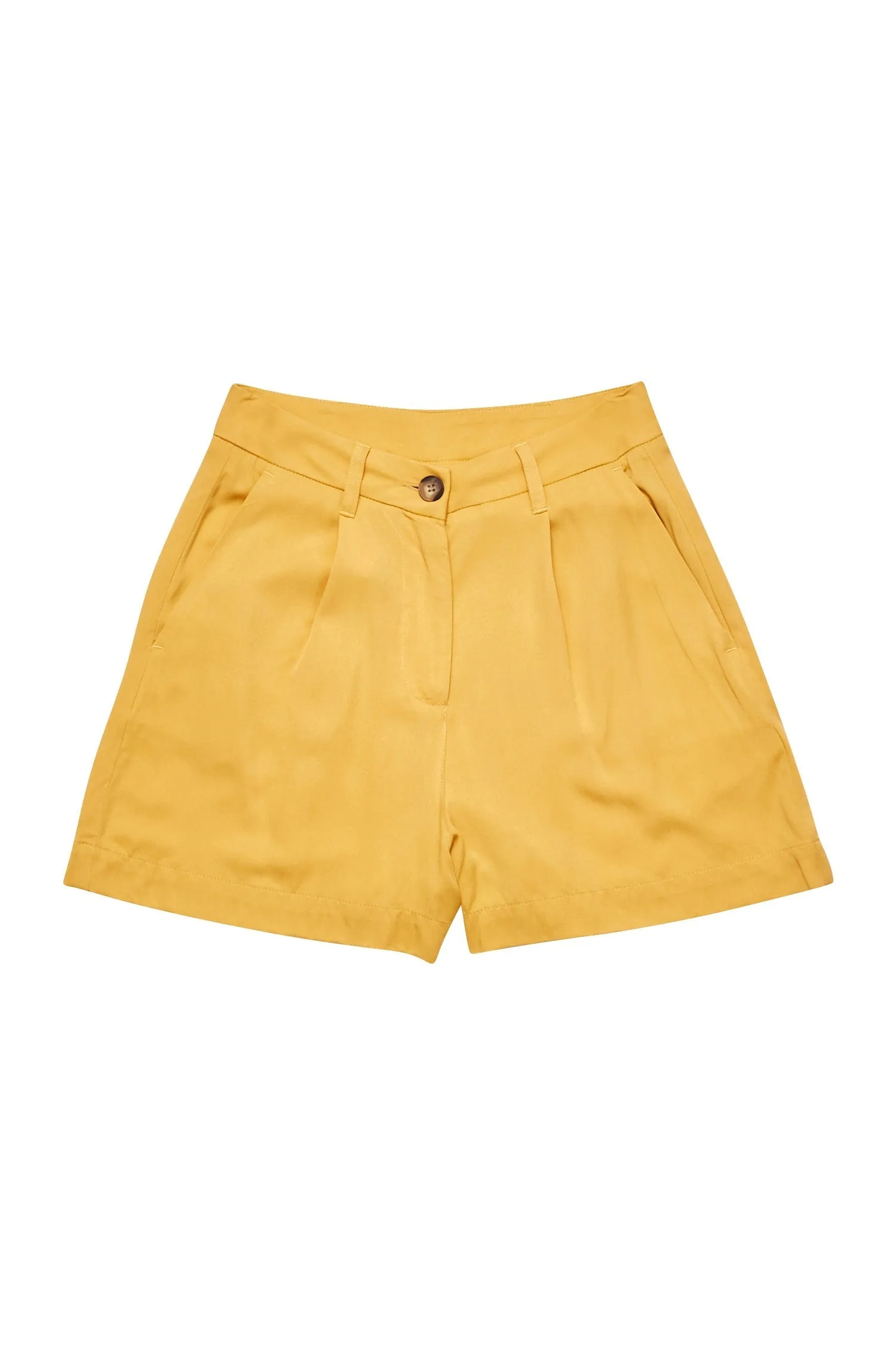 Pleated Shorts