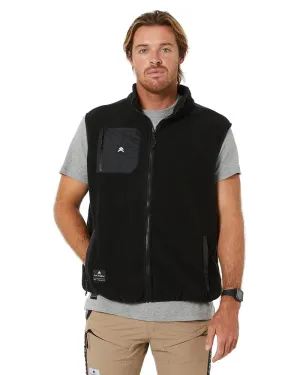 Polar Fleece Vest - Black