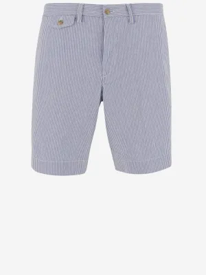 Polo Ralph Lauren Stretch Cotton Striped Short Trousers