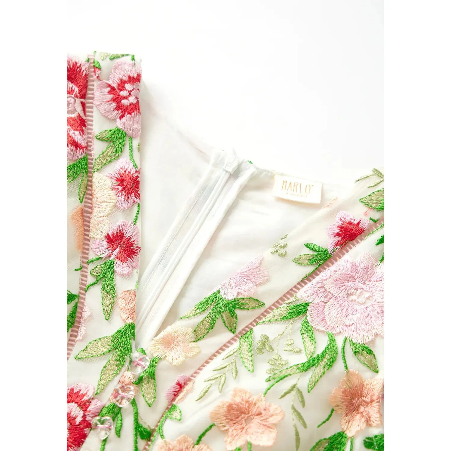 Poppy Embroidered Dress