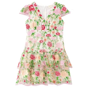 Poppy Embroidered Dress