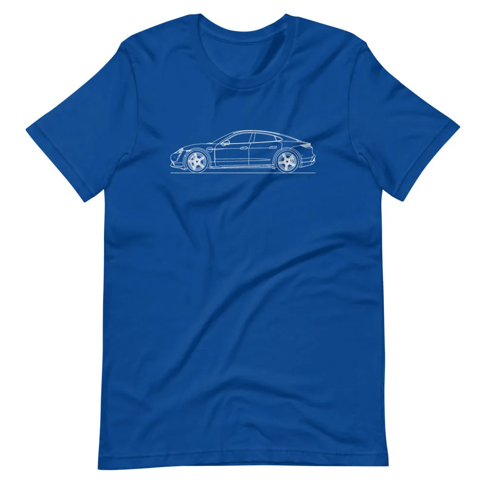 Porsche Taycan Turbo S silhouette T-shirt