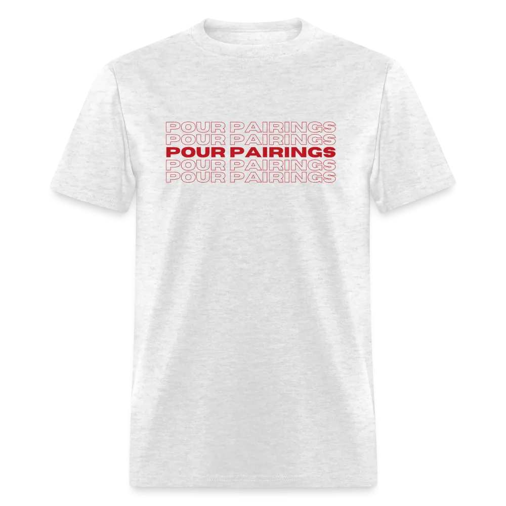 Pour Pairings T-Shirt (Red Letters)