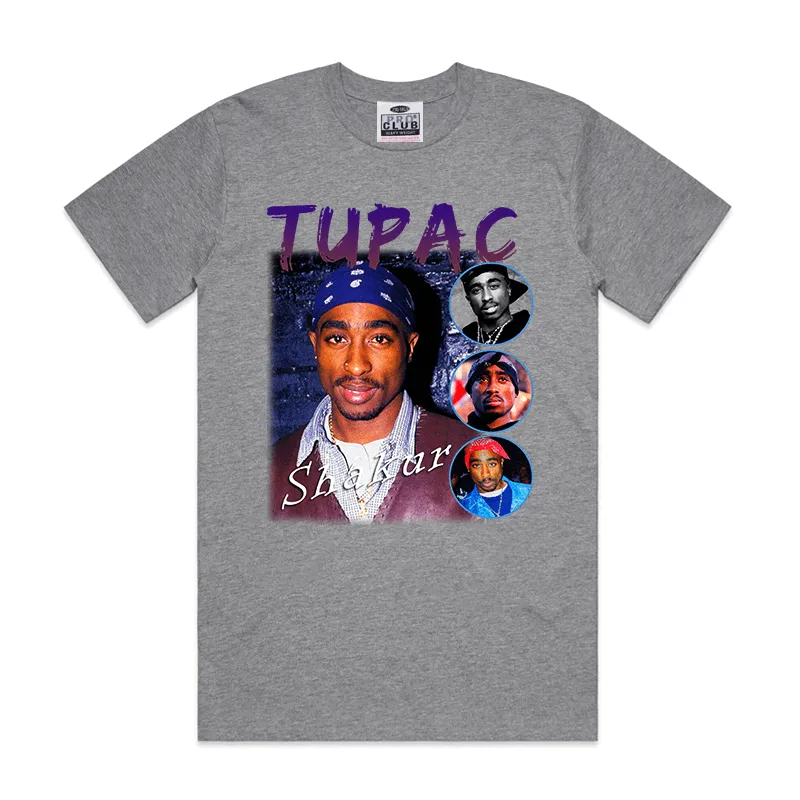 Pro Club 2pac Shakur Digital printed Tee