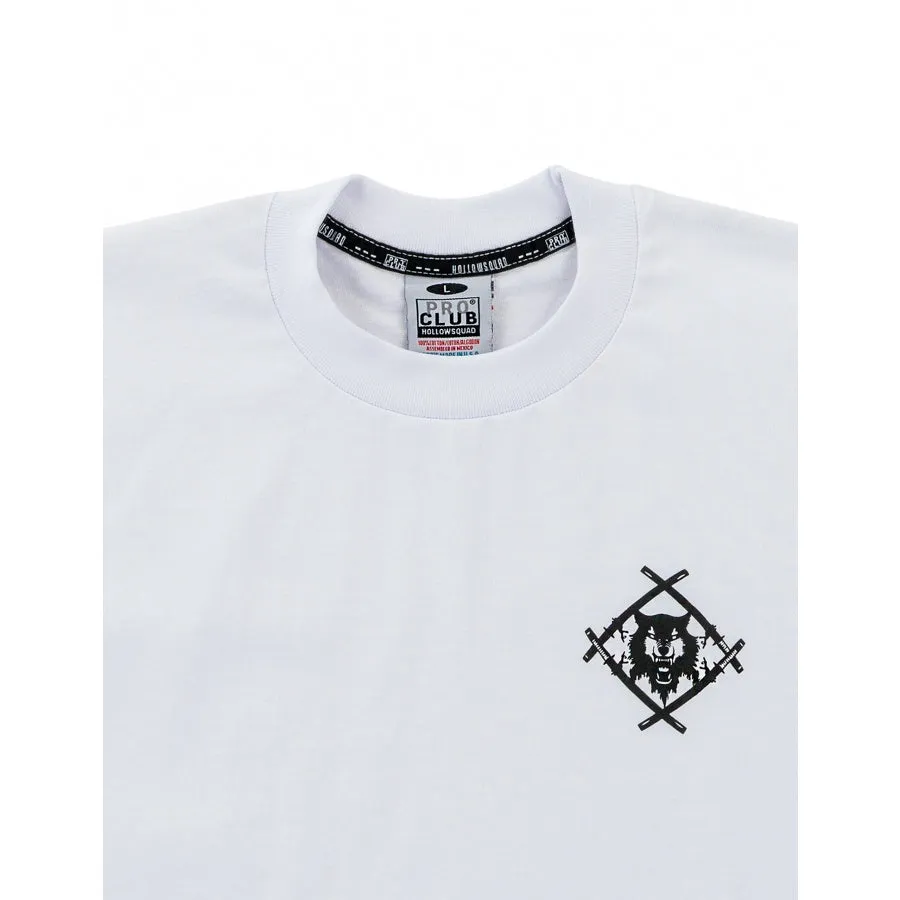 Pro Club Hollowsquad Heavyweight Short Sleeve Tee - White