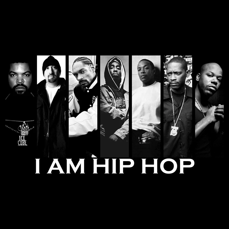Pro Club I AM HIP HOP Digital printed Tee