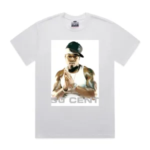 Pro Club Rapper 50 cent Fade out Digital printed Tee