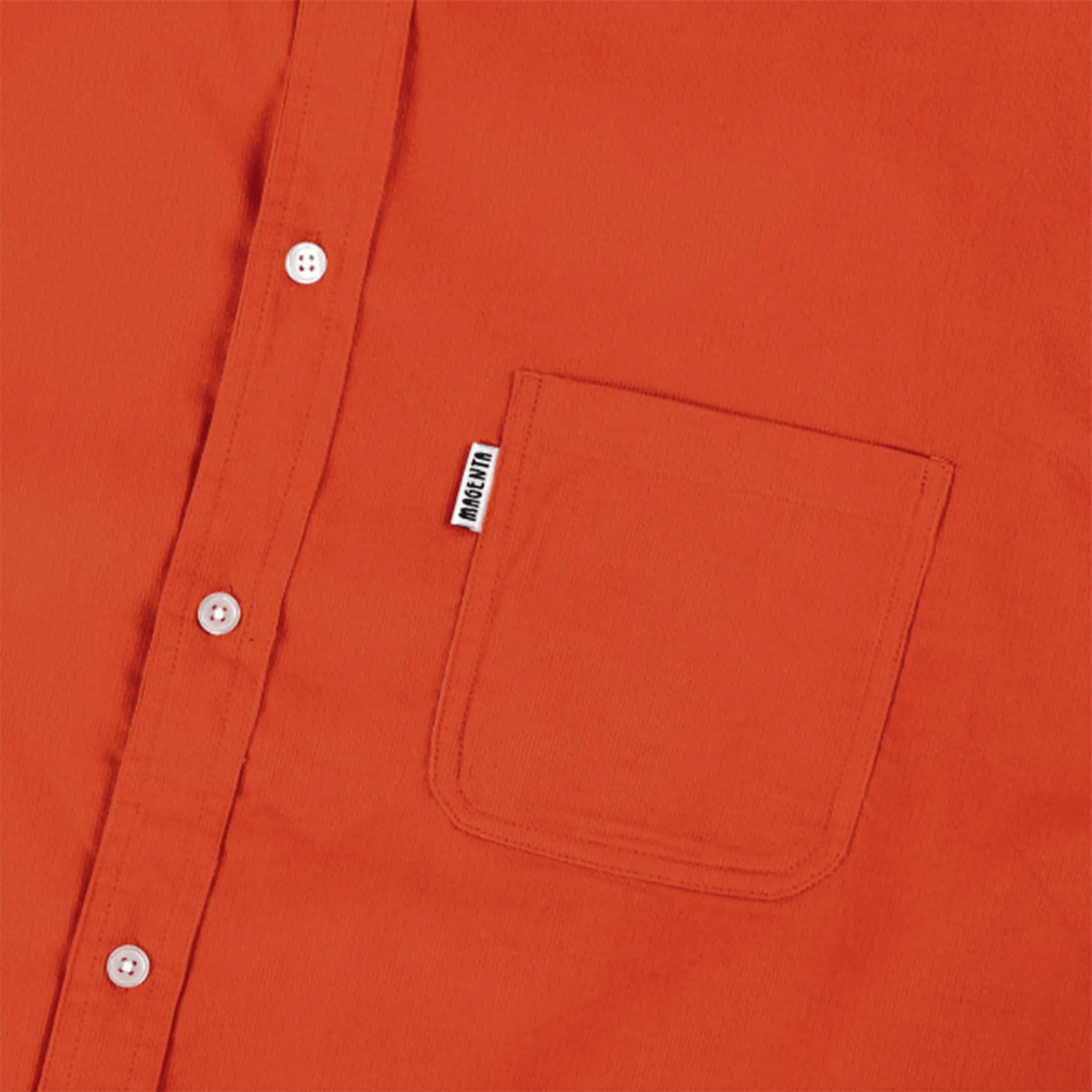 PROPER SHIRTS CORD ORANGE
