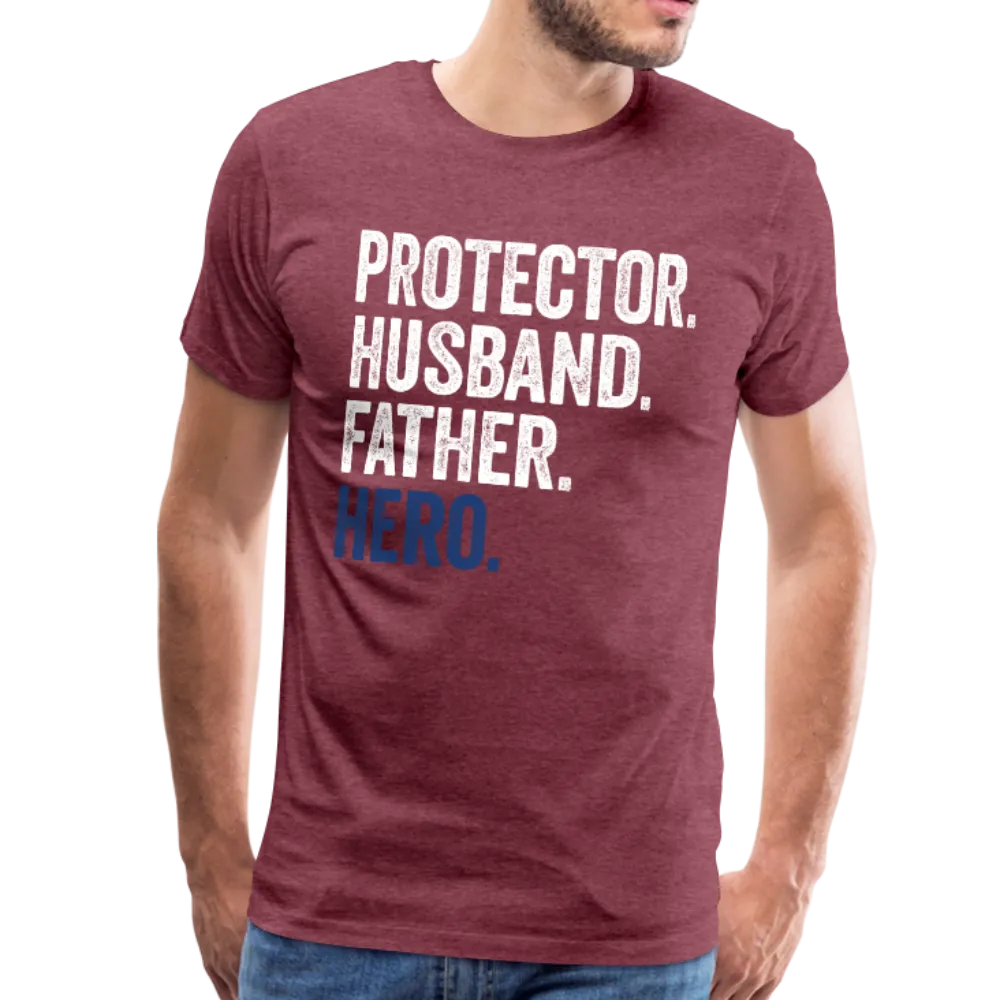 Protector Husband Father Hero Men's Premium T-Shirt