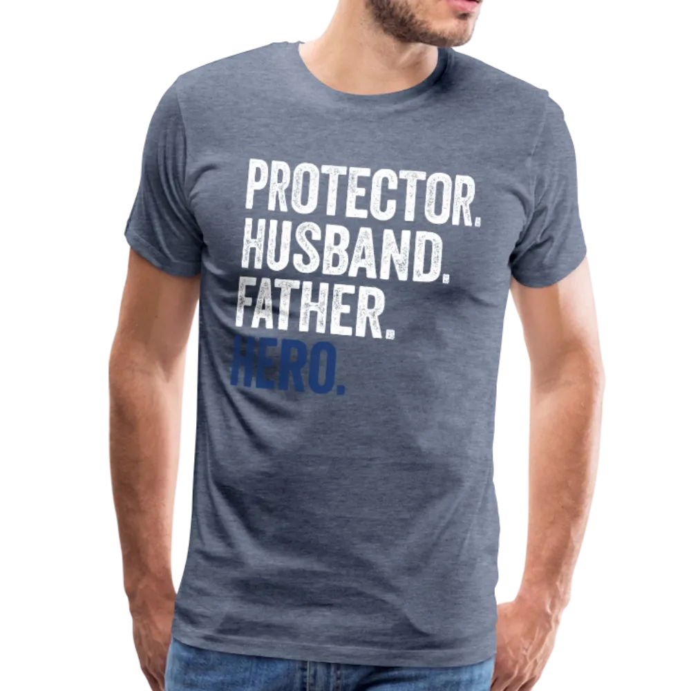 Protector Husband Father Hero Men's Premium T-Shirt