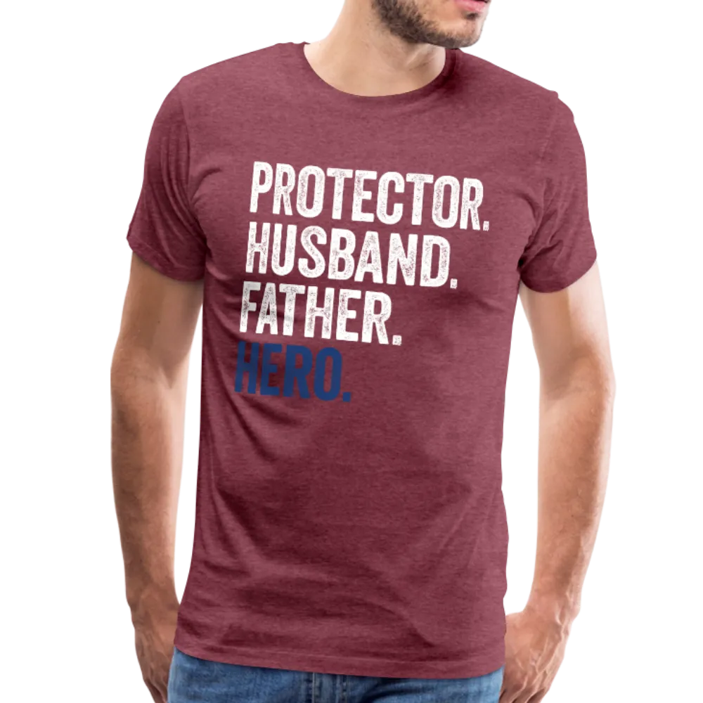 Protector Husband Father Hero Men's Premium T-Shirt