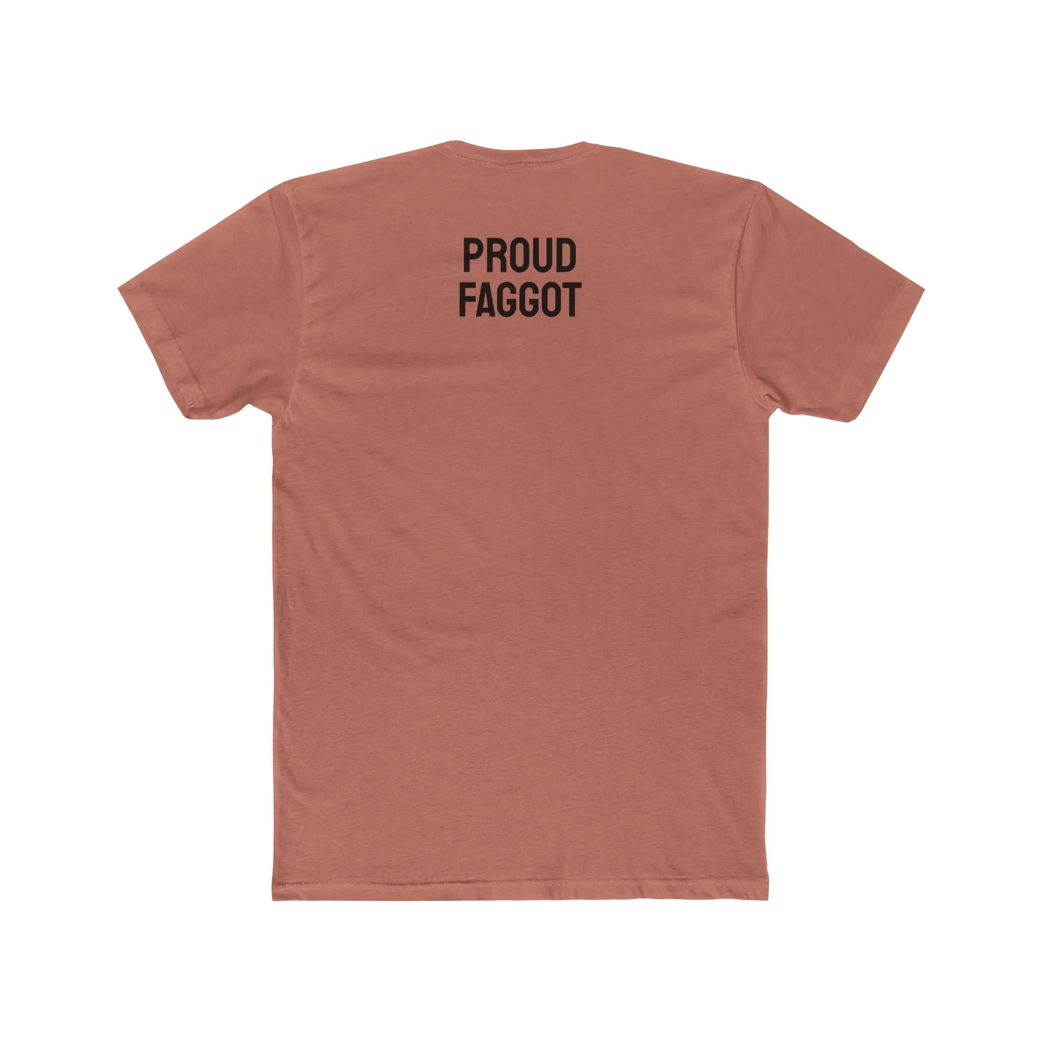 Proud Faggot - Unisex Cotton Crew Tee