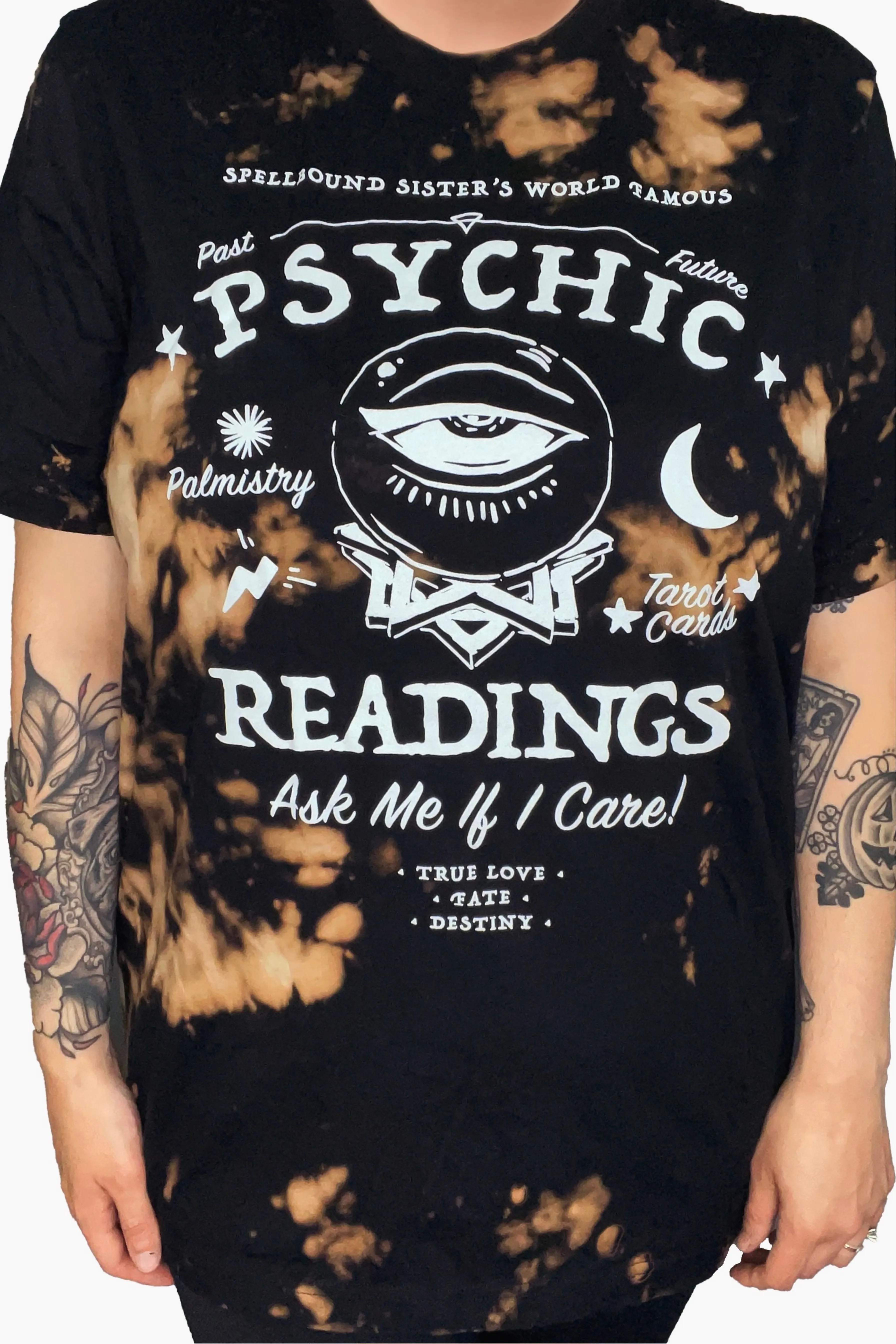 Psychic Readings (Ask Me If I Care) T-Shirt