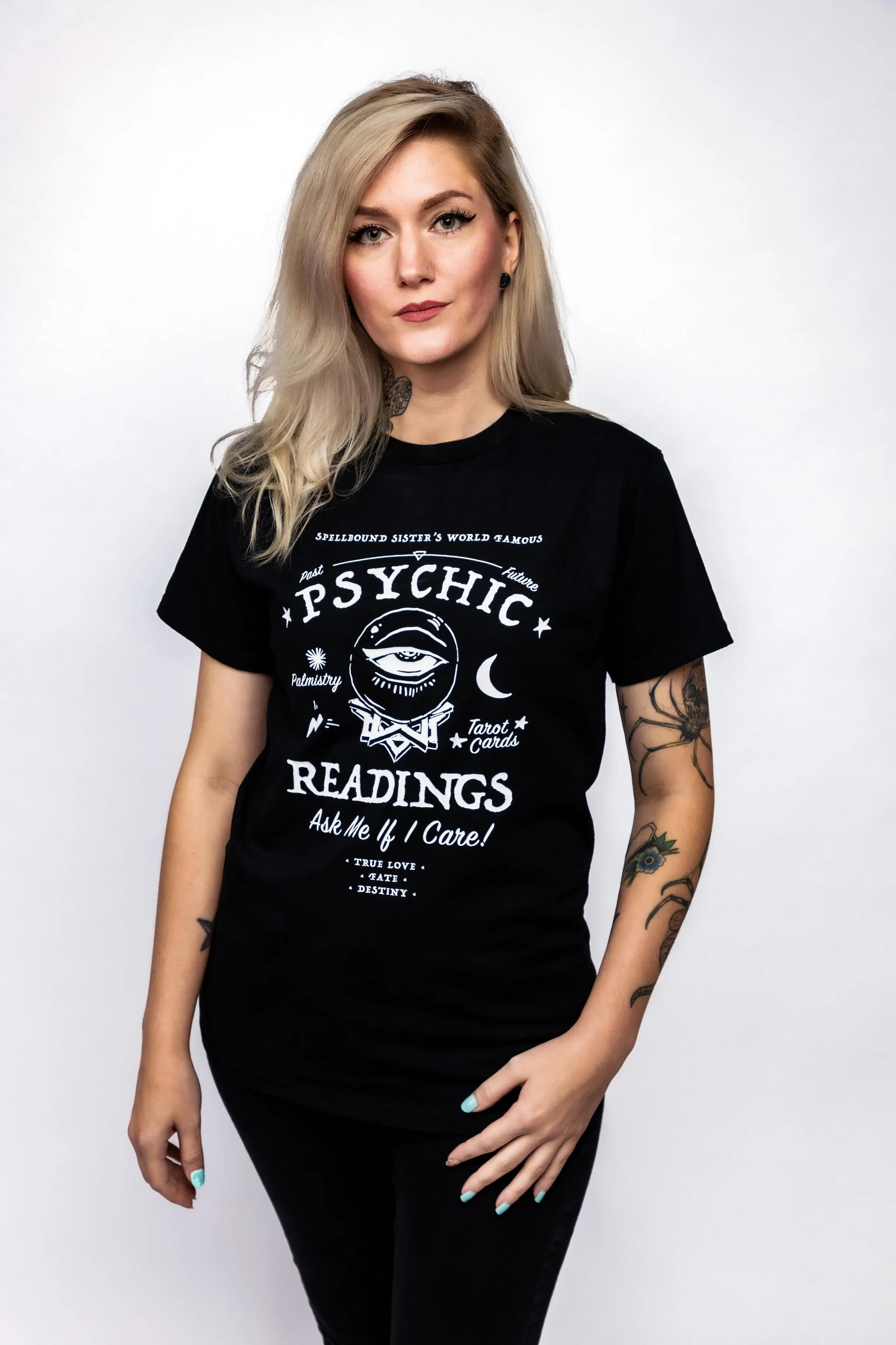 Psychic Readings (Ask Me If I Care) T-Shirt