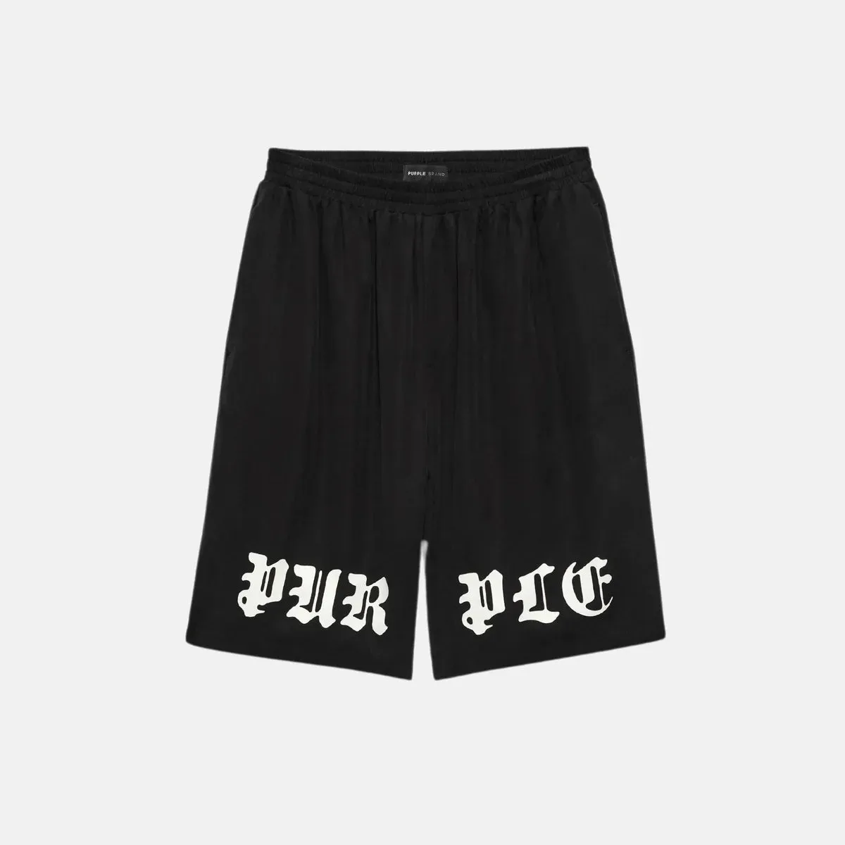 PURPLE BRAND - SHORTS GOTHIC LOGO