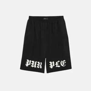 PURPLE BRAND - SHORTS GOTHIC LOGO