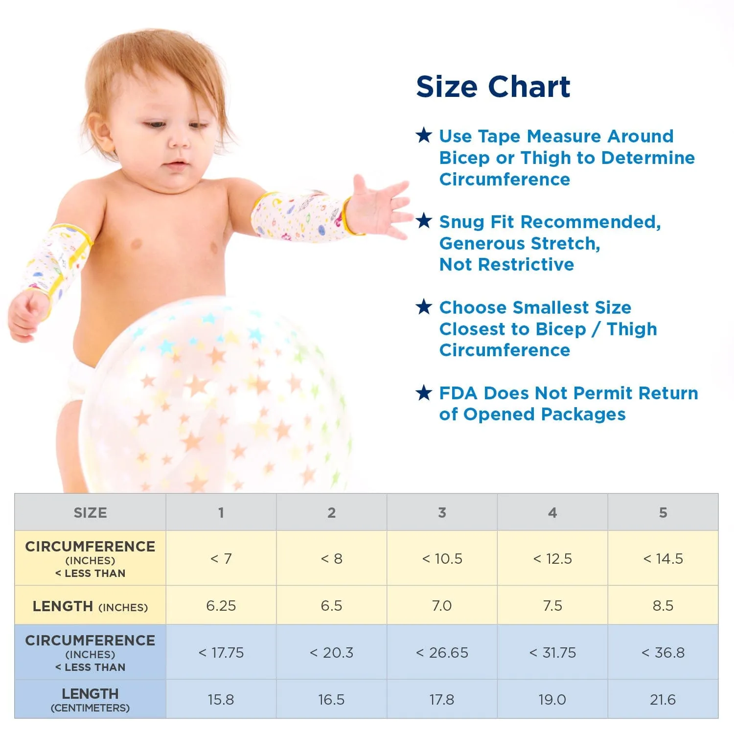 "Eczema Sleeves for Kids – Arm & Leg Sleeves for Wet Wrap Therapy & Eczema Relief"