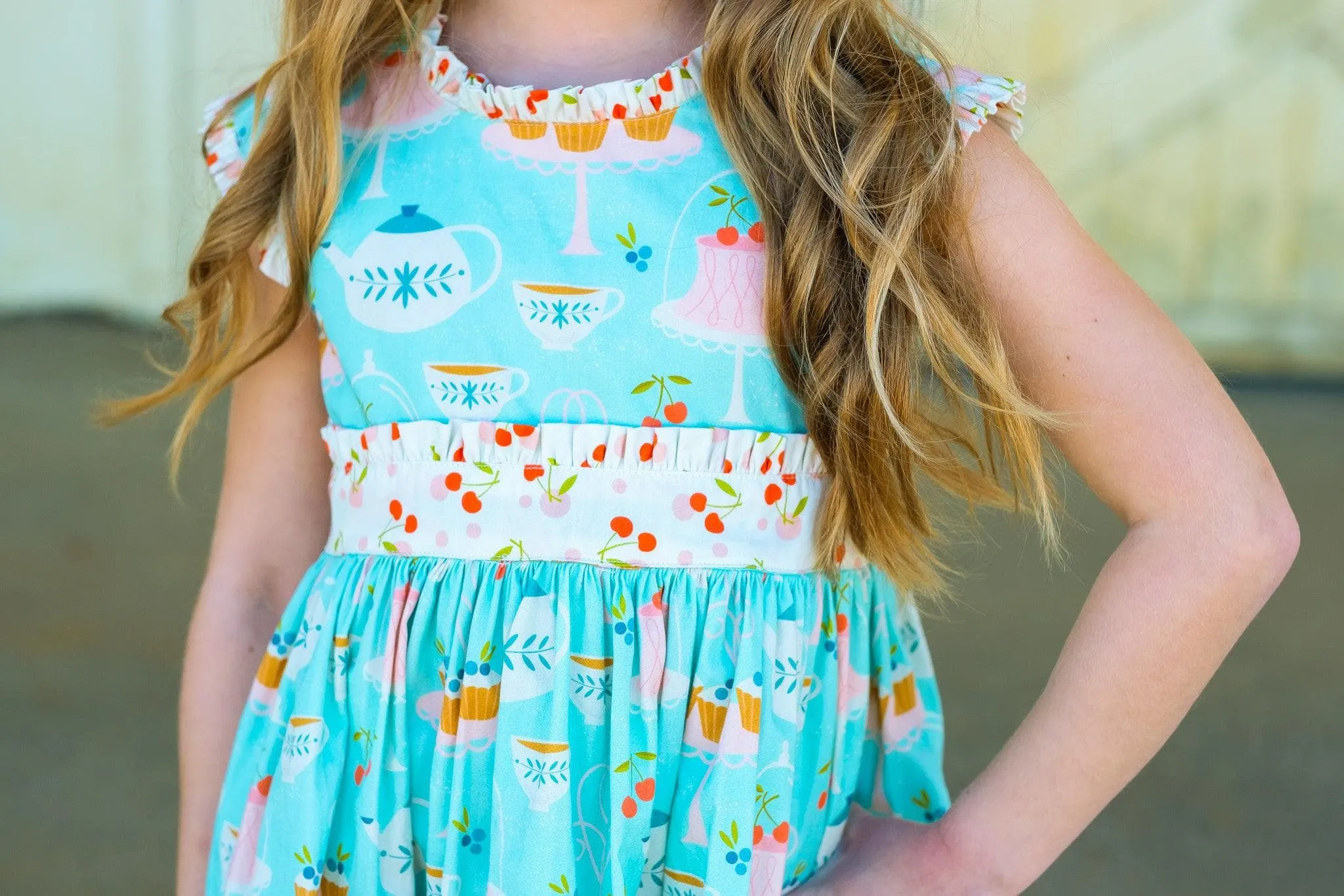 "High Tea" Ethel Vintage Dress