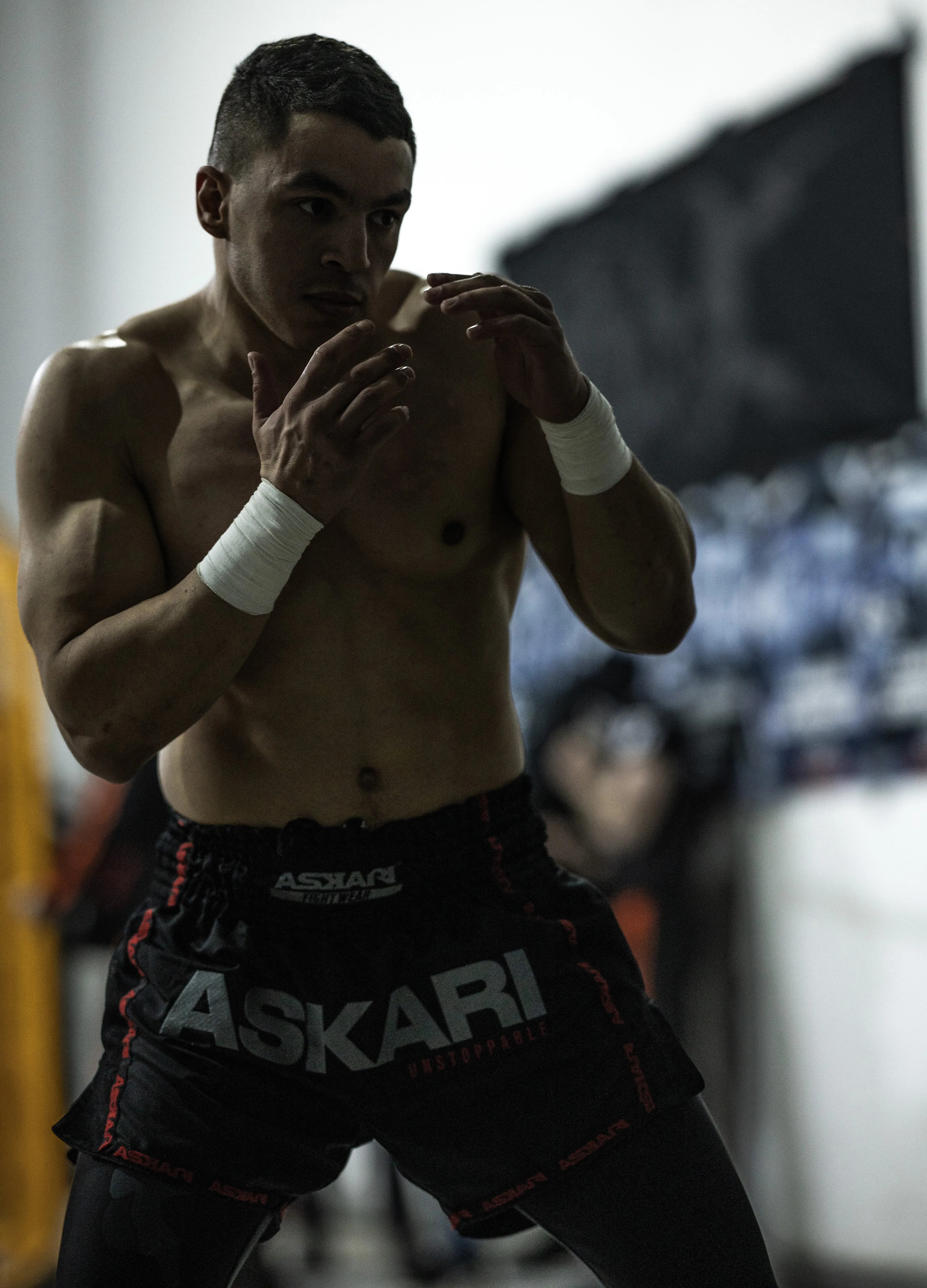 "KALIBER" ASKARI MUAY THAI SHORTS