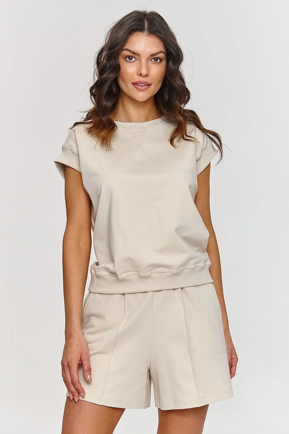 Raglan Sleeve Elegant Tracksuit Set