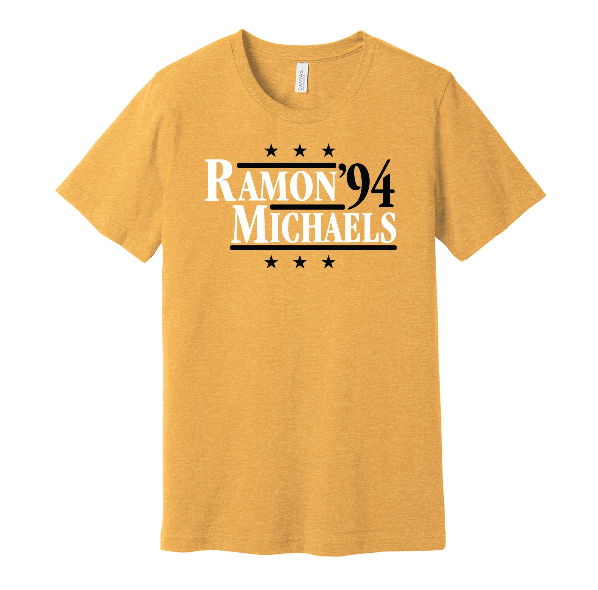 Ramon & Michaels '94 - Wrestling Legends Political Campaign Parody T-Shirt - Hyper Than Hype Shirts