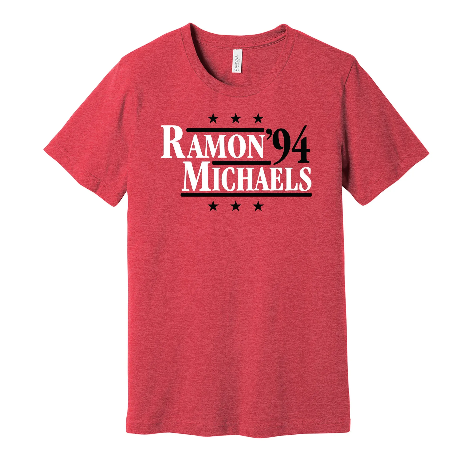 Ramon & Michaels '94 - Wrestling Legends Political Campaign Parody T-Shirt - Hyper Than Hype Shirts