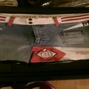 RARE PEPE JEAN SHORTS