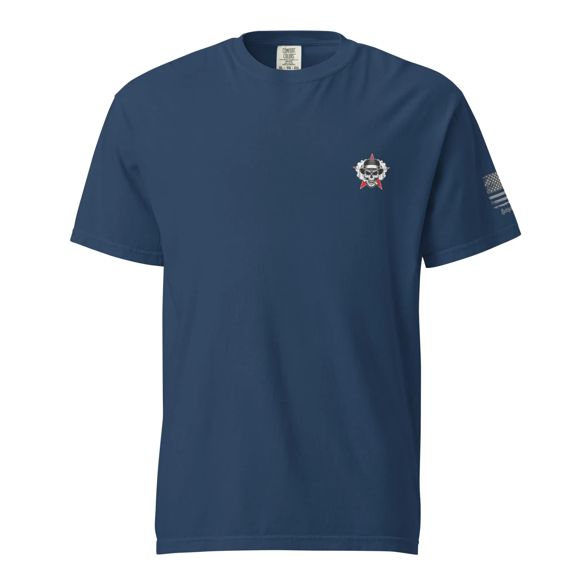 Ratchet Baggers est 2018 Unisex garment-dyed heavyweight t-shirt