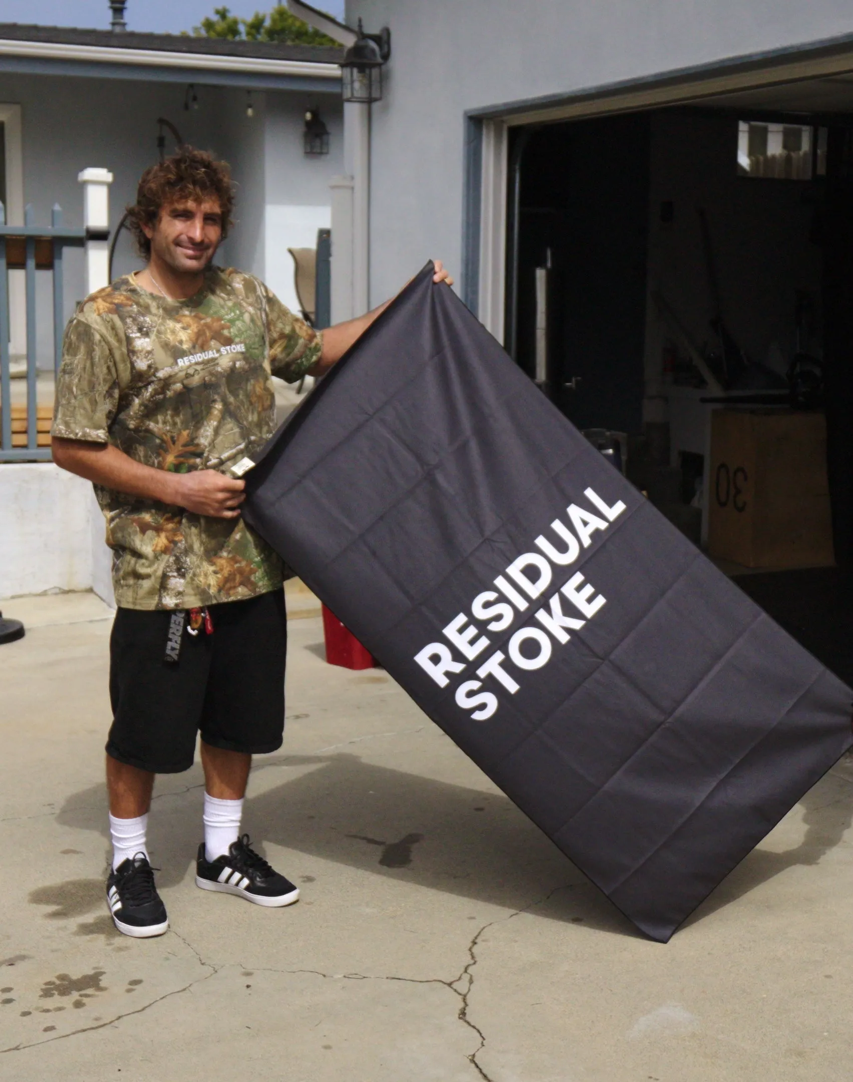 RealTree x Residual Stoke Camo Tee