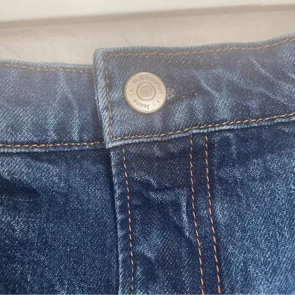 Reformation Norah Stretch High Rise 3.5&quot; Jean Shorts size 34